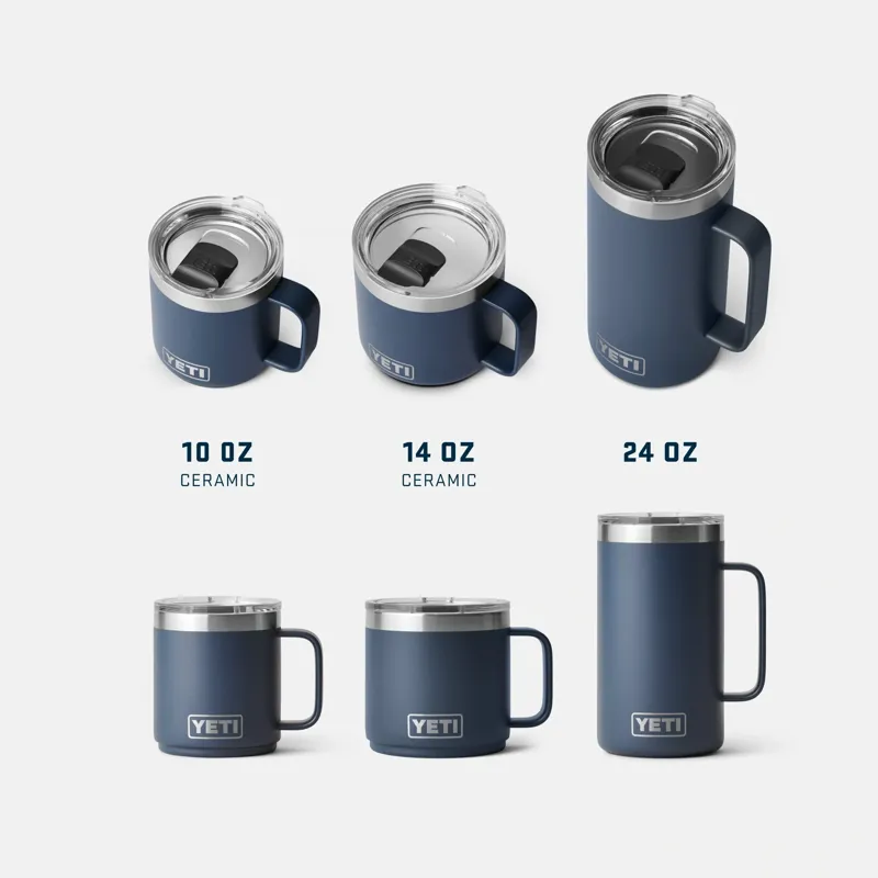 Yeti Rambler 10oz Mug in Navy-9