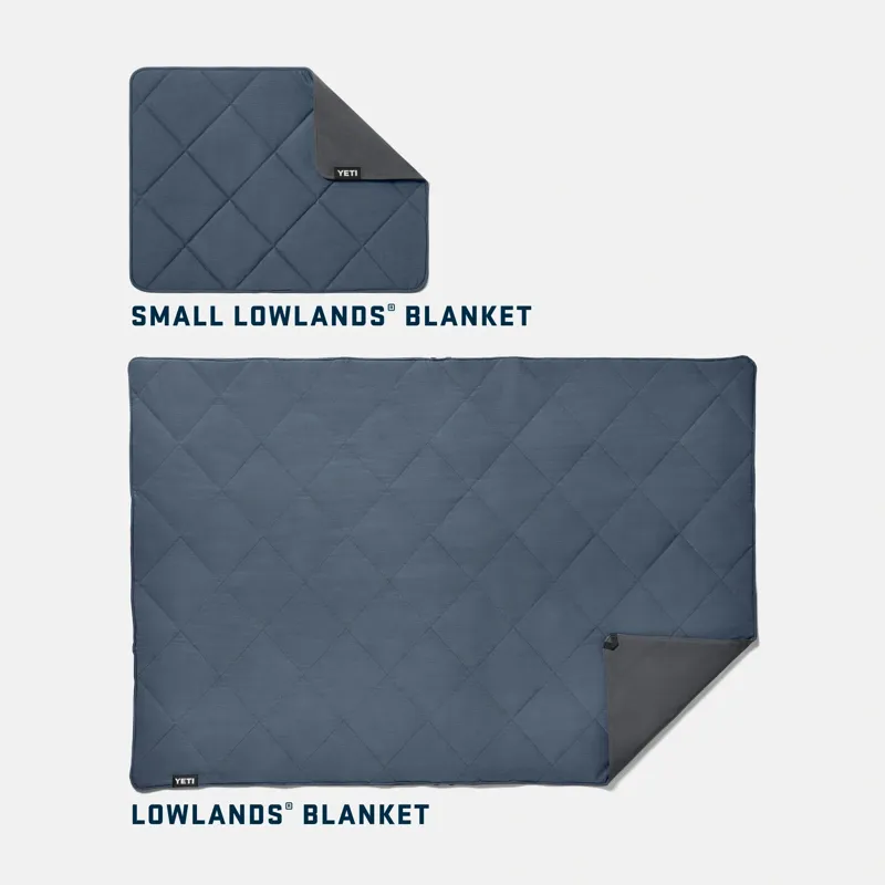 Yeti Lowlands Small Blanket in Navy-6