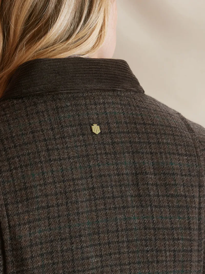 Fairfax and Favor Willow Wool Country Coat Bark-3