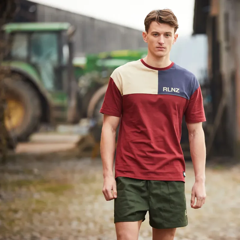 Ridgeline Unisex Backslider T-Shirt Rhubarb Multi-2