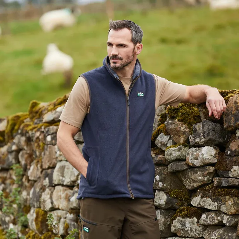 Ridgeline Kodiak Gilet Navy-1