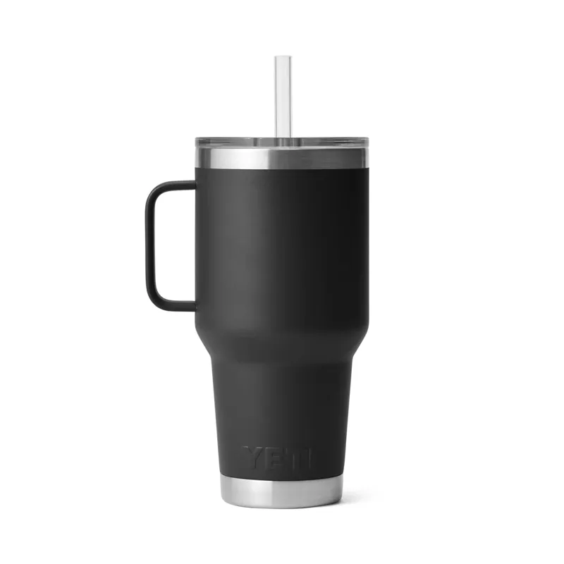 Yeti Rambler 25oz Straw Mug Black-1