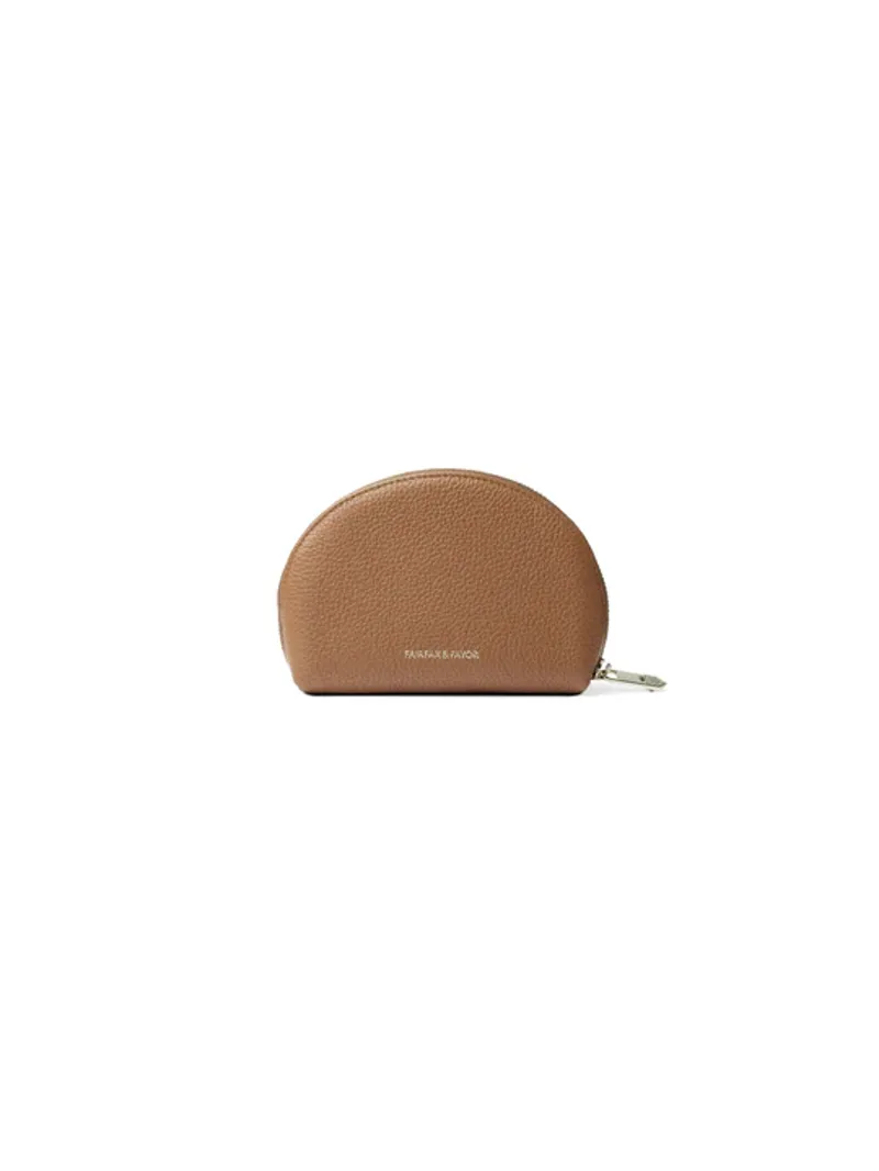 Fairfax and Favor Chiltern Coin Purse Tan Leather-2