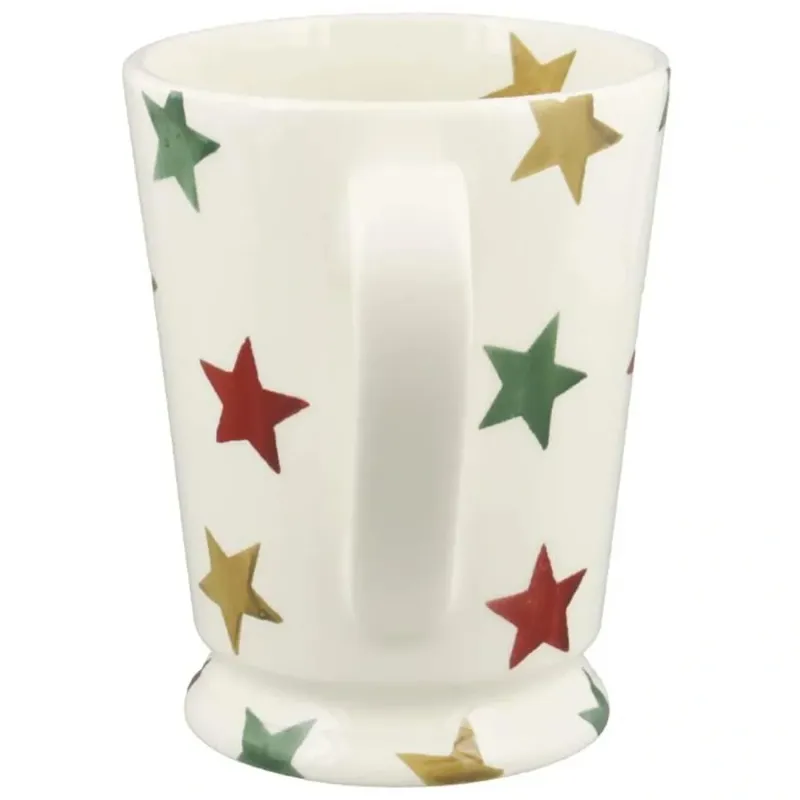 Emma Bridgewater Red Green and Gold Stars Cocoa Mug-2