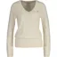 Gant Ladies Extrafine Lambswool V-Neck Cream