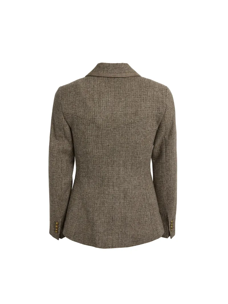 Fairfax and Favor Sybil Trimmed Blazer in Forest-1