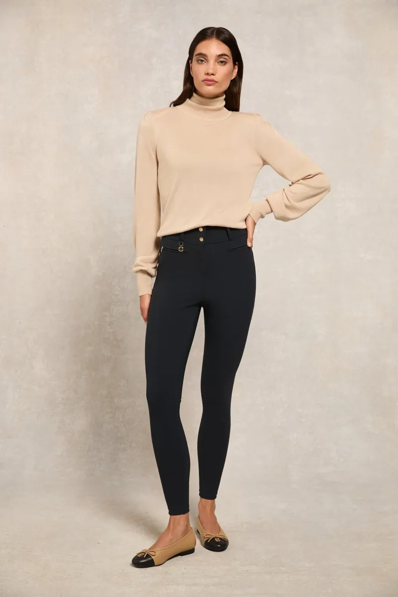 Holland Cooper Contour Trousers in Ink Navy-1