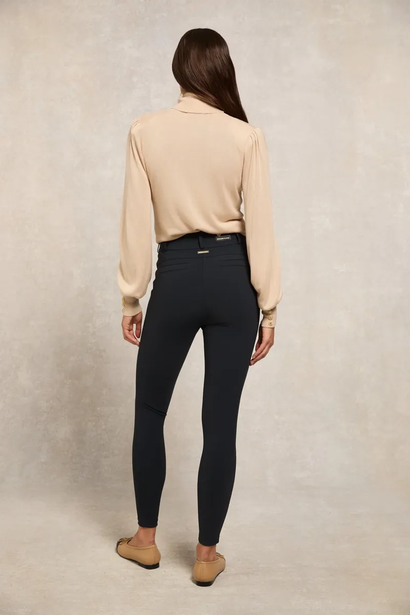 Holland Cooper Contour Trousers in Ink Navy-4