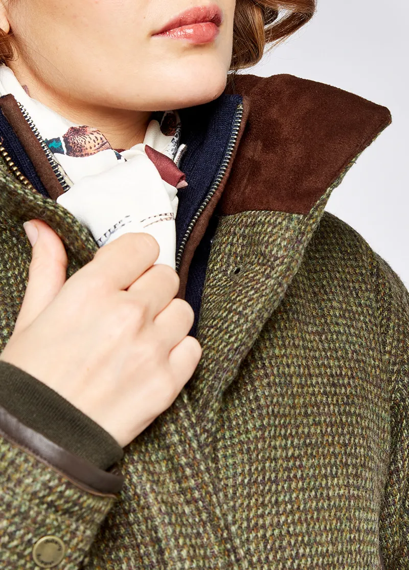 Dubarry Ballynahinch Tweed Jacket Heath-5