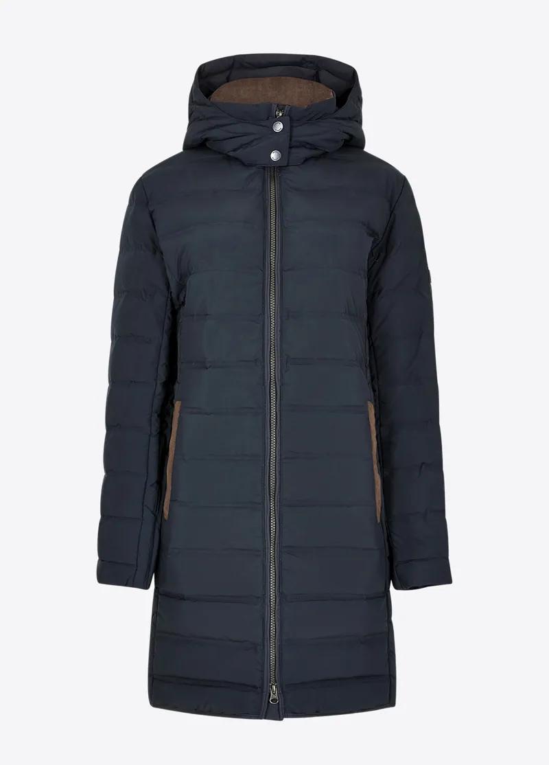 Dubarry Ballybrophy Quilted Jacket Navy-6
