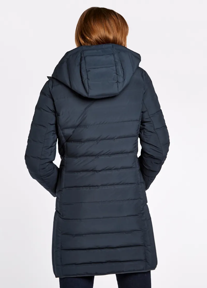 Dubarry Ballybrophy Quilted Jacket Navy-4