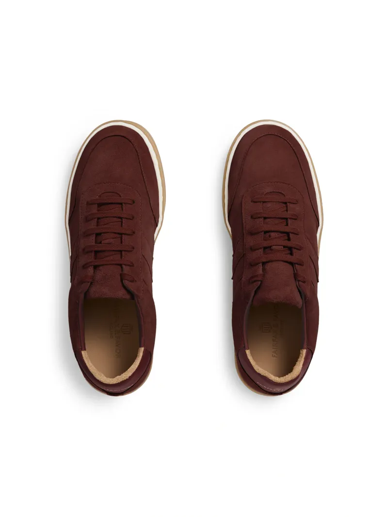 Fairfax and Favor Kendrick Trainer in Port Suede-2