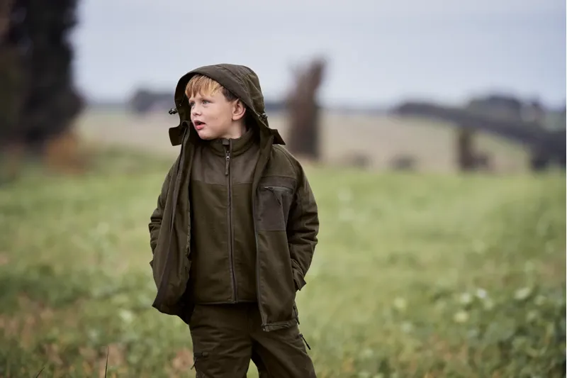 Seeland Avail Junior Jacket Pine Green Melange-3