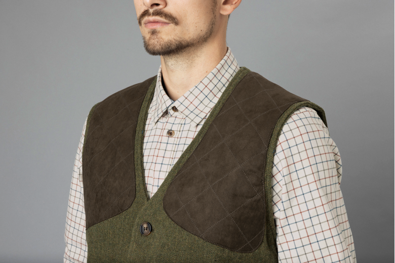 Seeland Hillside Waistcoat Moss Green-4
