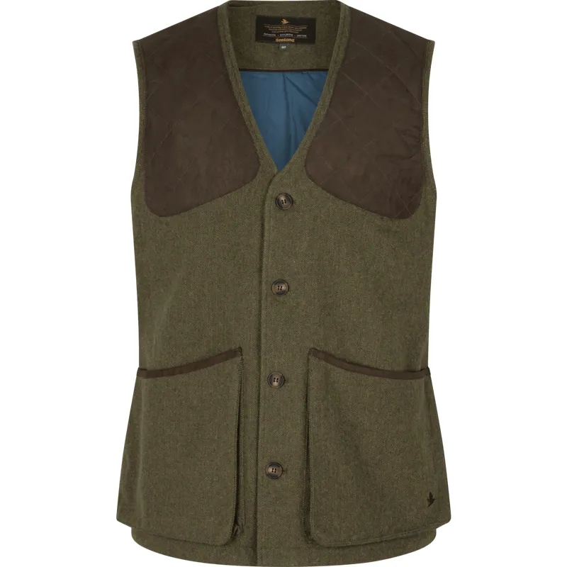 Seeland Hillside Waistcoat Moss Green