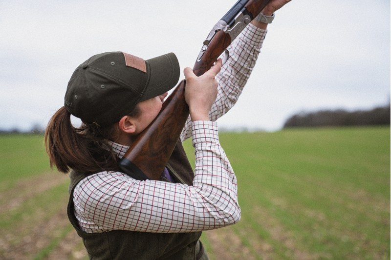 Seeland Kerry Shooting Shirt Cabernet/Blue Check-7