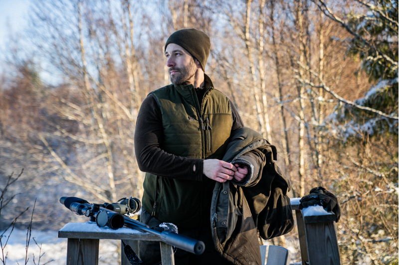 Seeland Celsius Heat Waistcoat Pine Green-3