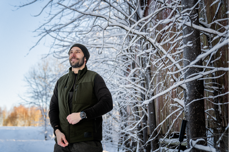 Seeland Celsius Heat Waistcoat Pine Green-4