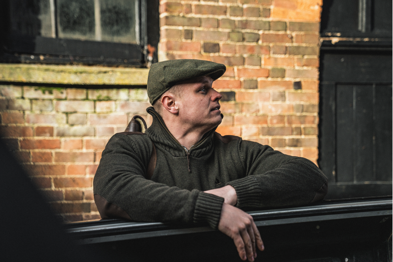 Seeland Haze Windbreaker Knit Grizzly Brown-8