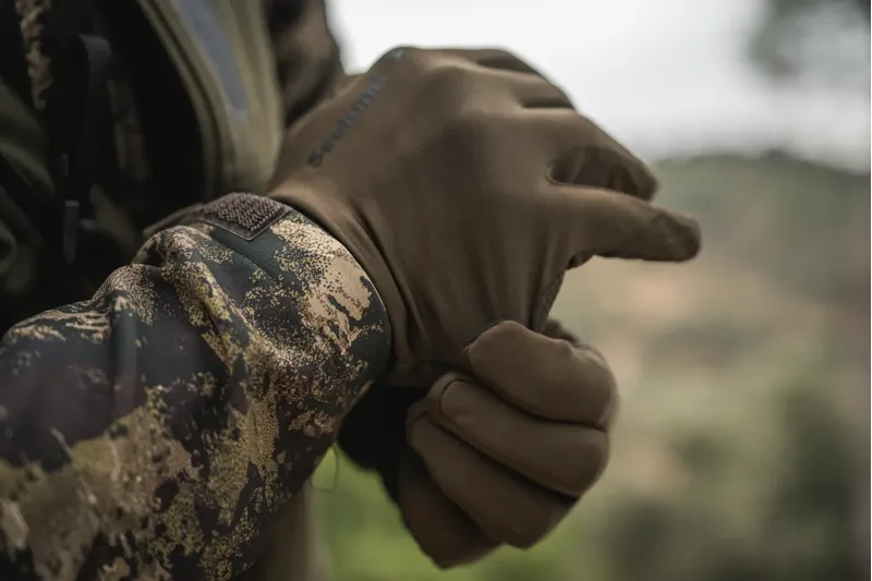 Seeland Grip Shooting Gloves in Pine Green-6