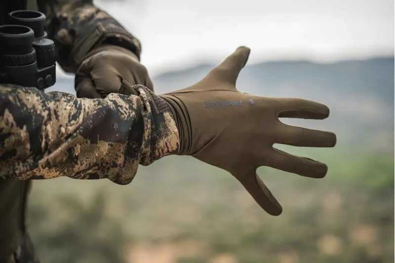 Seeland Grip Shooting Gloves in Pine Green-7