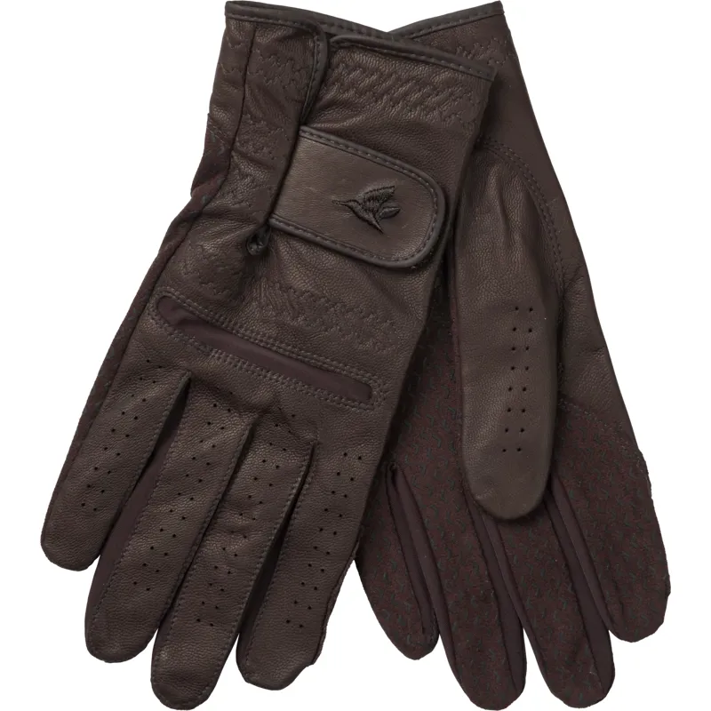 Seeland Mens Aim Shooting Gloves Chocolate Torte