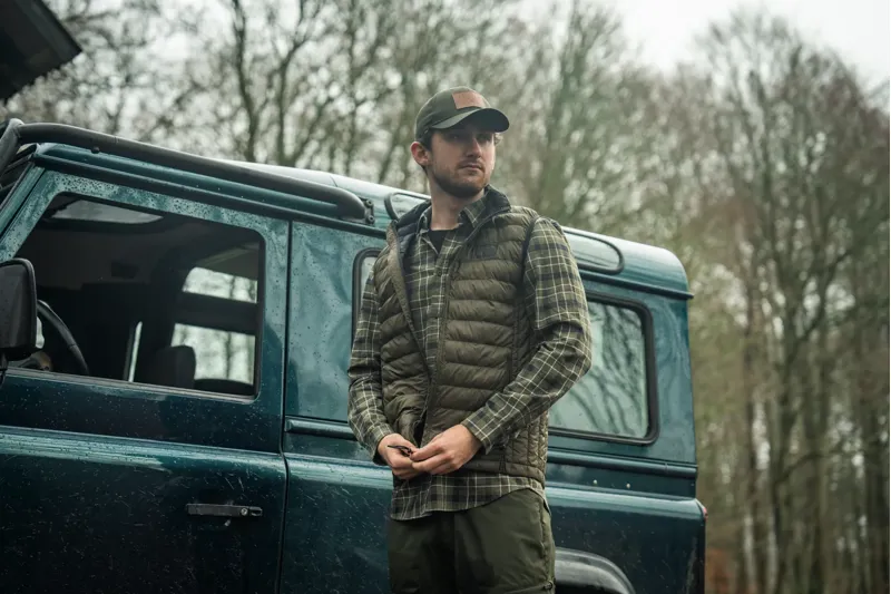 Seeland Fahrenheit Waistcoat Light Pine-3