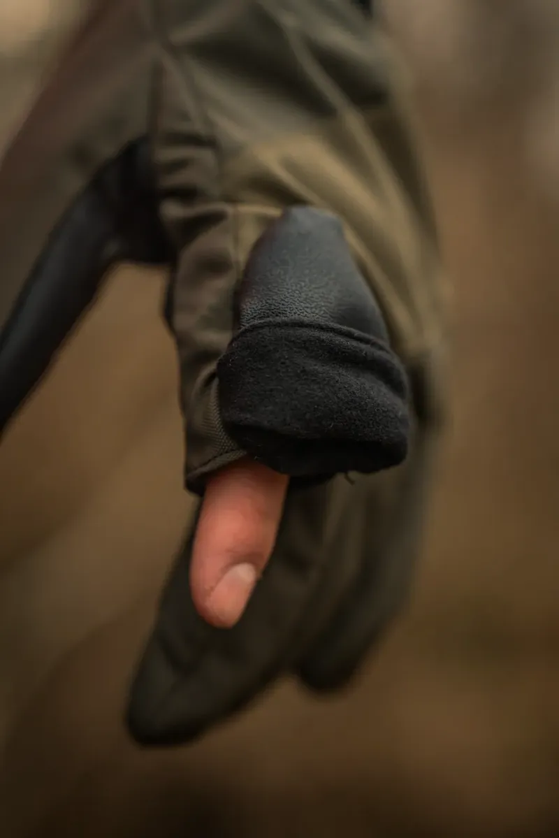 Seeland Trigger Fold-Back Gloves in Pine Green-5