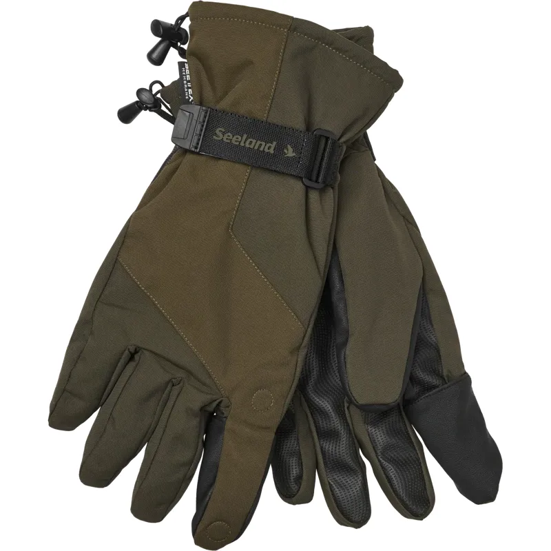 Seeland Trigger Fold-Back Gloves in Pine Green