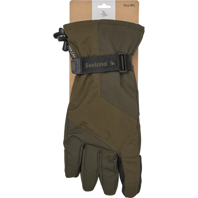 Seeland Trigger Fold-Back Gloves in Pine Green-1