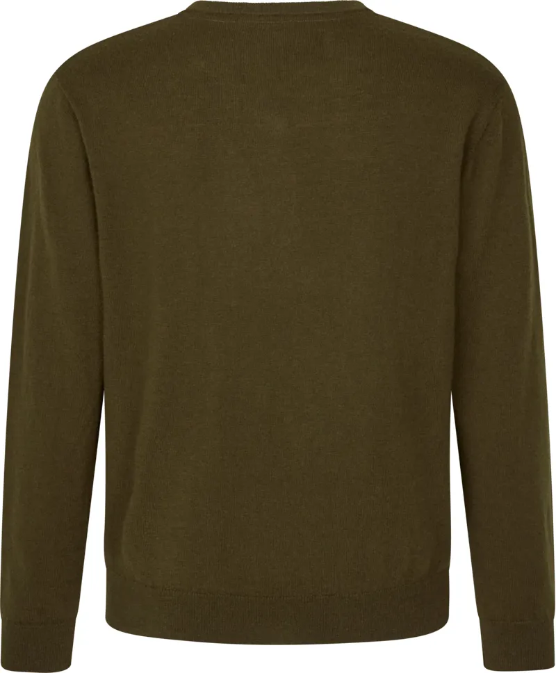 Seeland V-Neck Pullover Light Pine-1