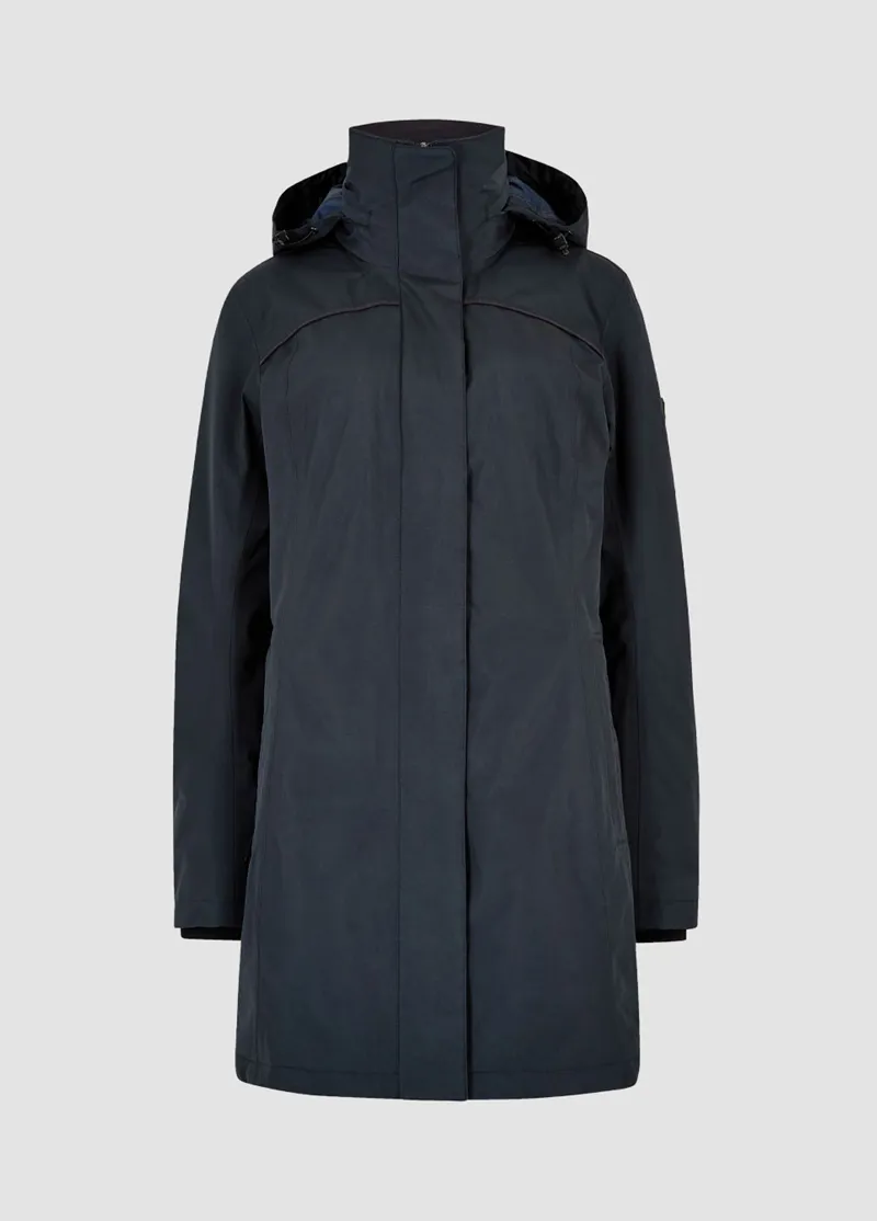 Dubarry Beaufort Travel Coat Navy-7