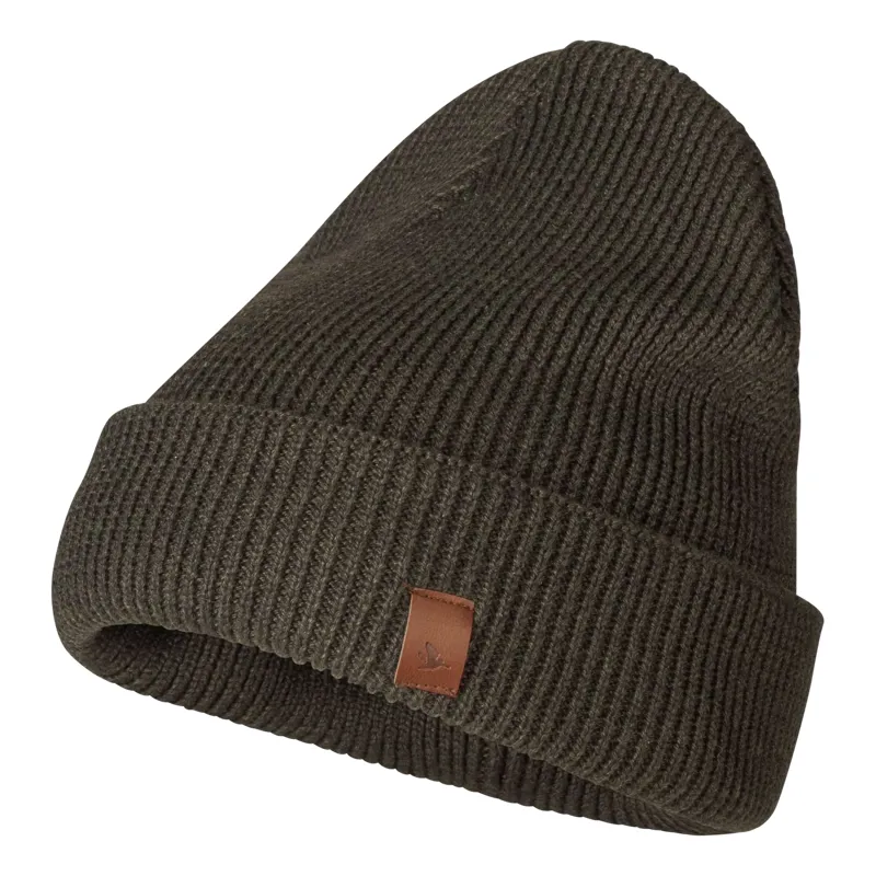 Seeland Haze Membrane Beanie in Grizzly Brown