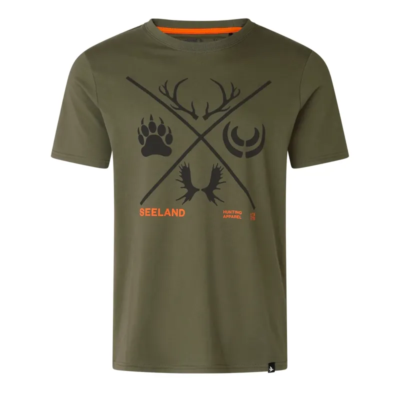 Seeland Big Game Hunter T-shirt in Grape Leaf