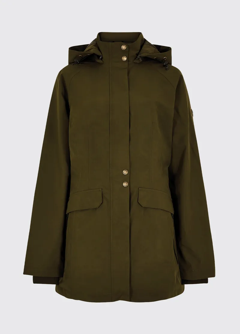 Dubarry Robinson Waterproof Jacket Olive-6