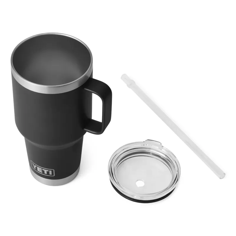 Yeti Rambler 25oz Straw Mug Black-3