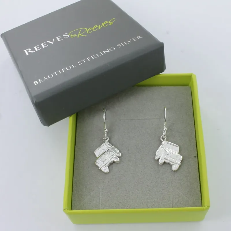 Reeves and Reeves 4 X 4 Drop Earrings-1