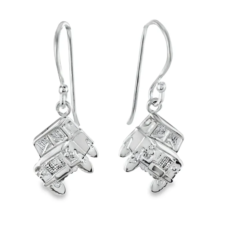 Reeves and Reeves 4 X 4 Drop Earrings