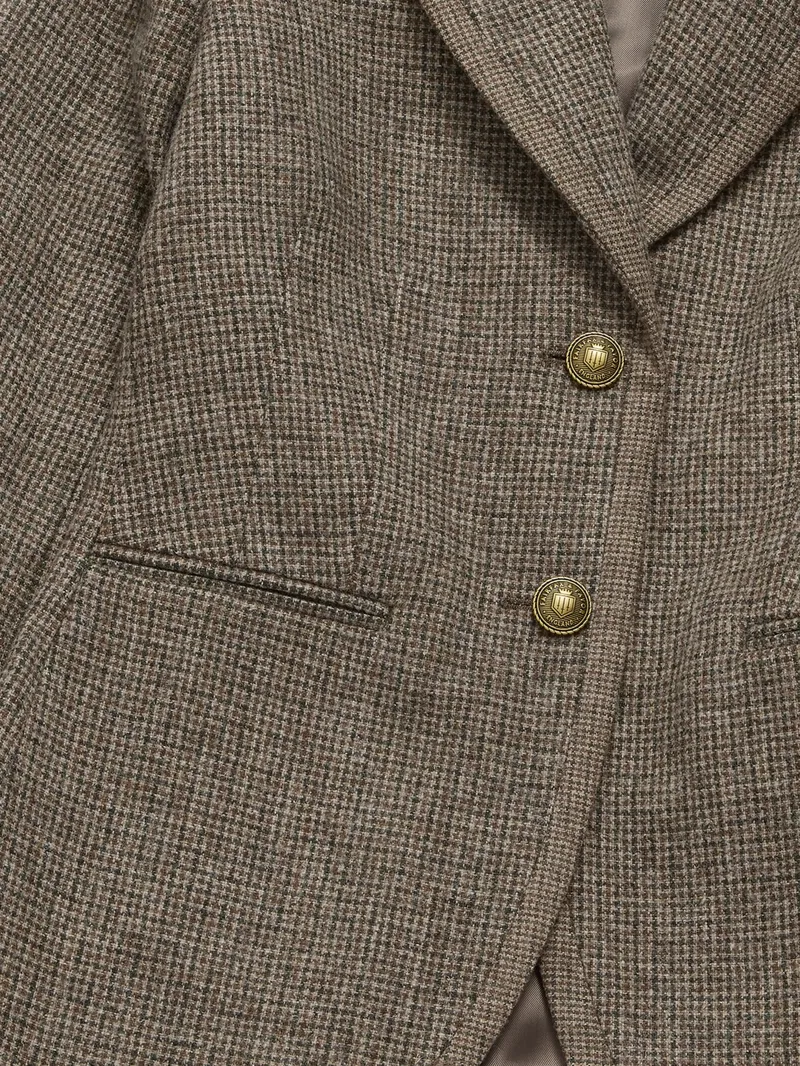 Fairfax and Favor Sybil Trimmed Blazer in Forest-2