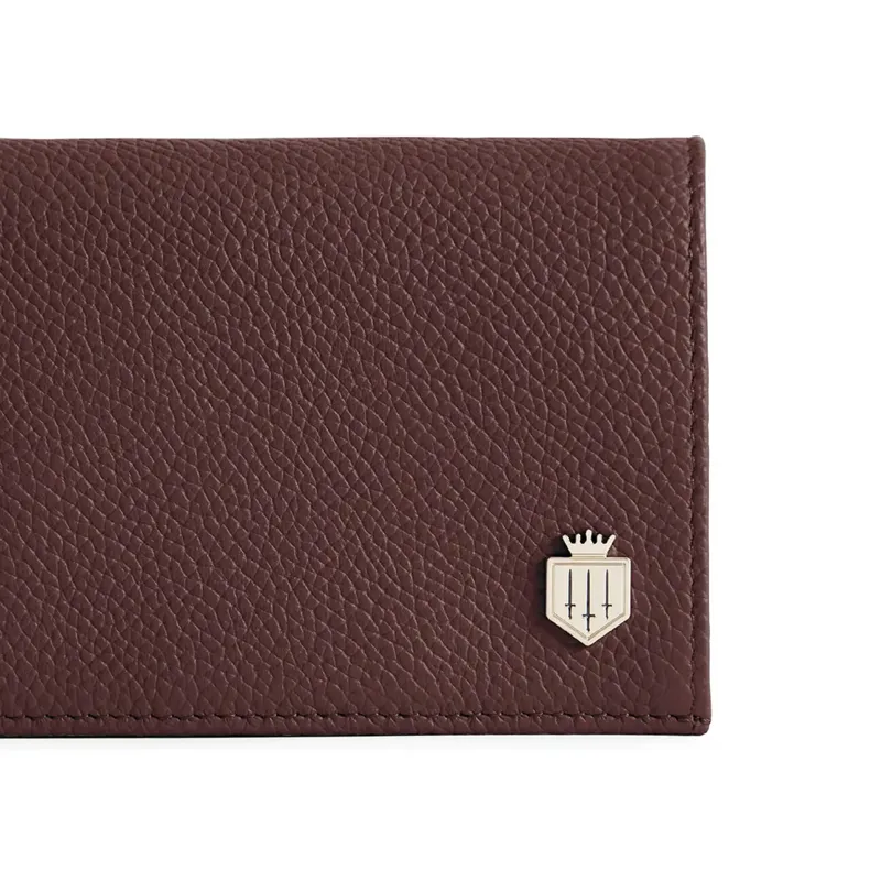 Fairfax and Favor Ashwell Purse in Port Leather-4