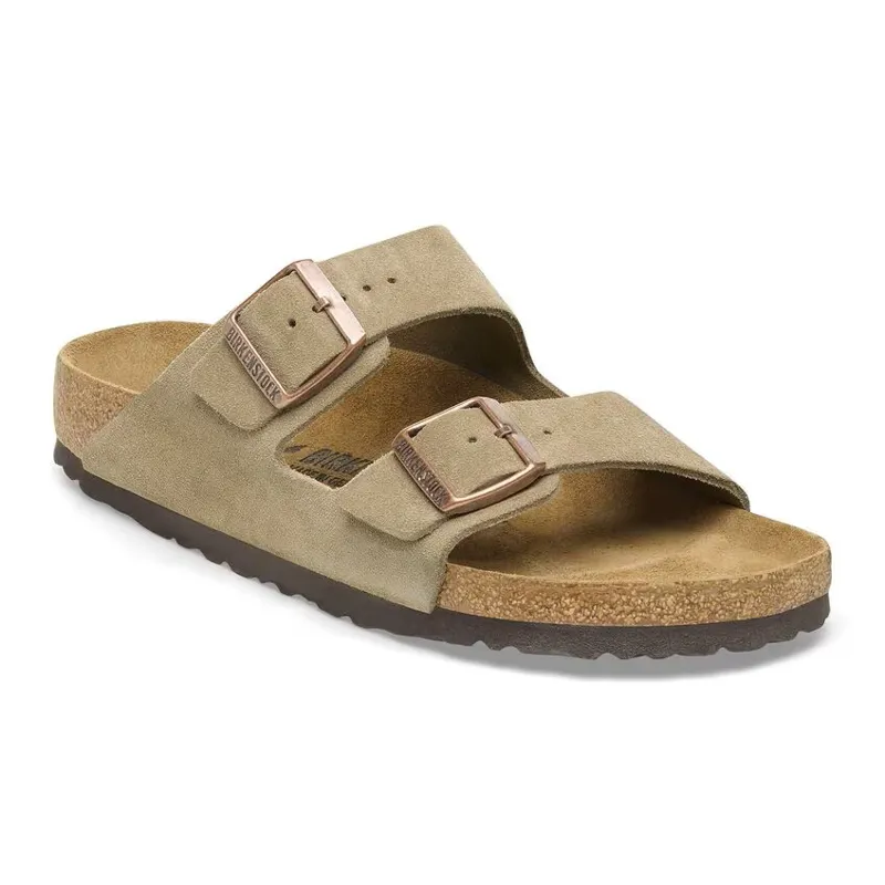 Birkenstock Arizona Suede Leather Taupe-1