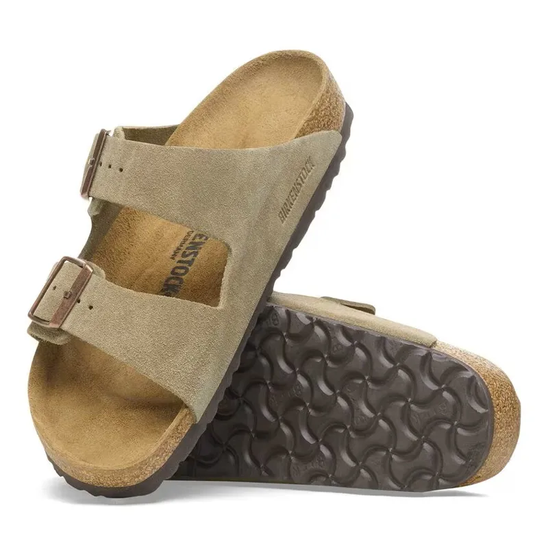 Birkenstock Arizona Suede Leather Taupe