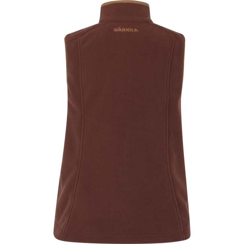 Harkila Sandhem 200 Waistcoat Burgundy-1