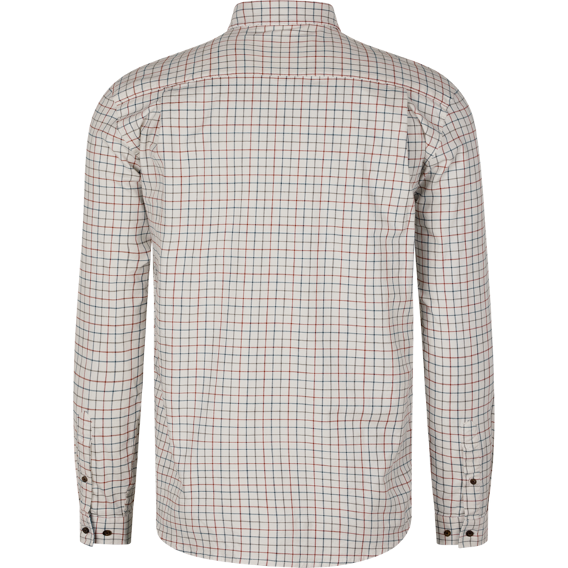 Seeland Oxford Shooting Shirt Grape Leaf/Terracotta Check-1