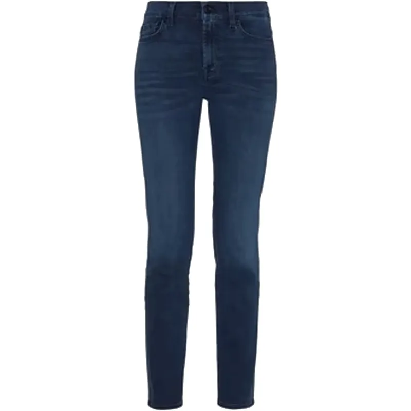 7 For All Mankind Roxanne Bair Park Avenue Dark Blue Jeans