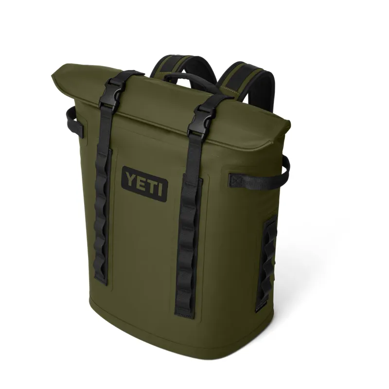 Yeti Hopper Backpack M20 Soft Cooler Olive-3