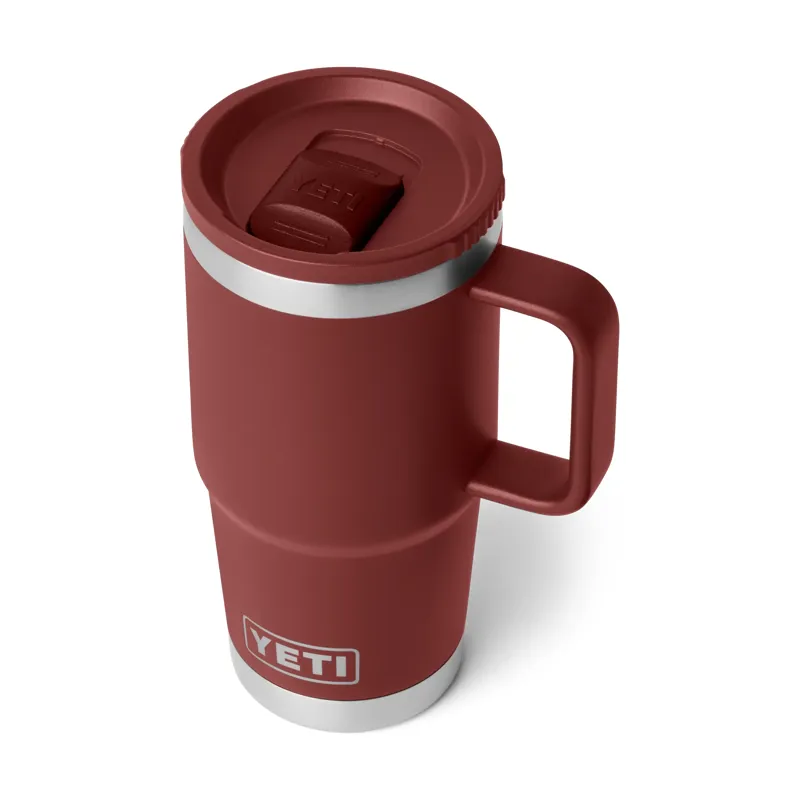 Yeti Rambler 2.0 20oz Travel Mug in Stag Red-3