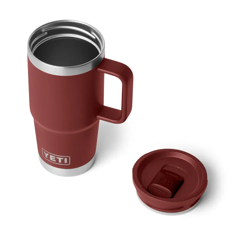 Yeti Rambler 2.0 20oz Travel Mug in Stag Red-1