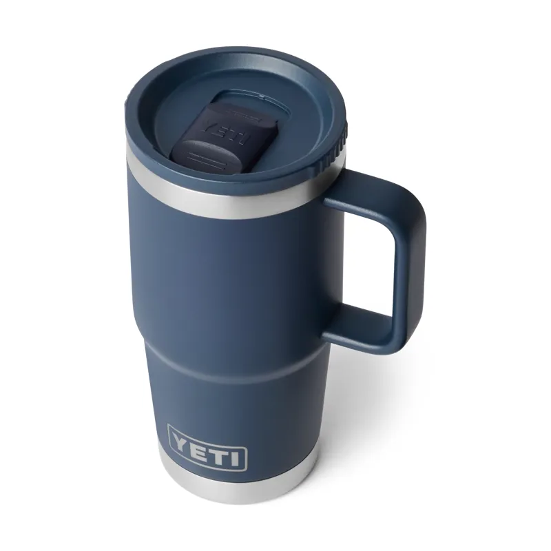 Yeti Rambler 2.0 20oz Travel Mug in Navy-1