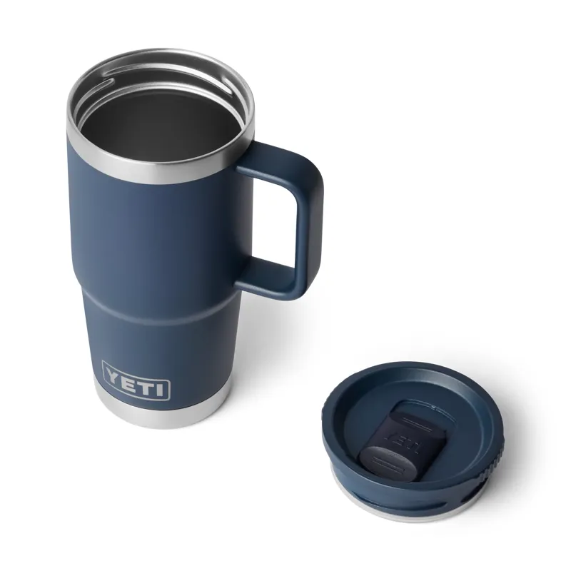 Yeti Rambler 2.0 20oz Travel Mug in Navy-2